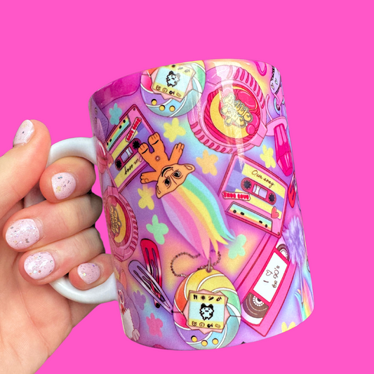 90’s Nostalgia Ceramic Mug